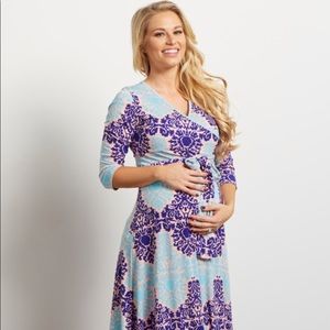 Pinkblush- Maternity Maxi Dress
